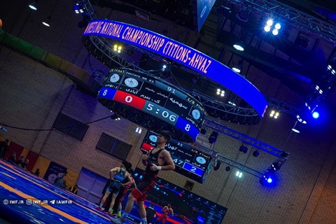 رقابت های کشتی فرنگی بزرگسالان قهرمانی کشور/ اهواز :